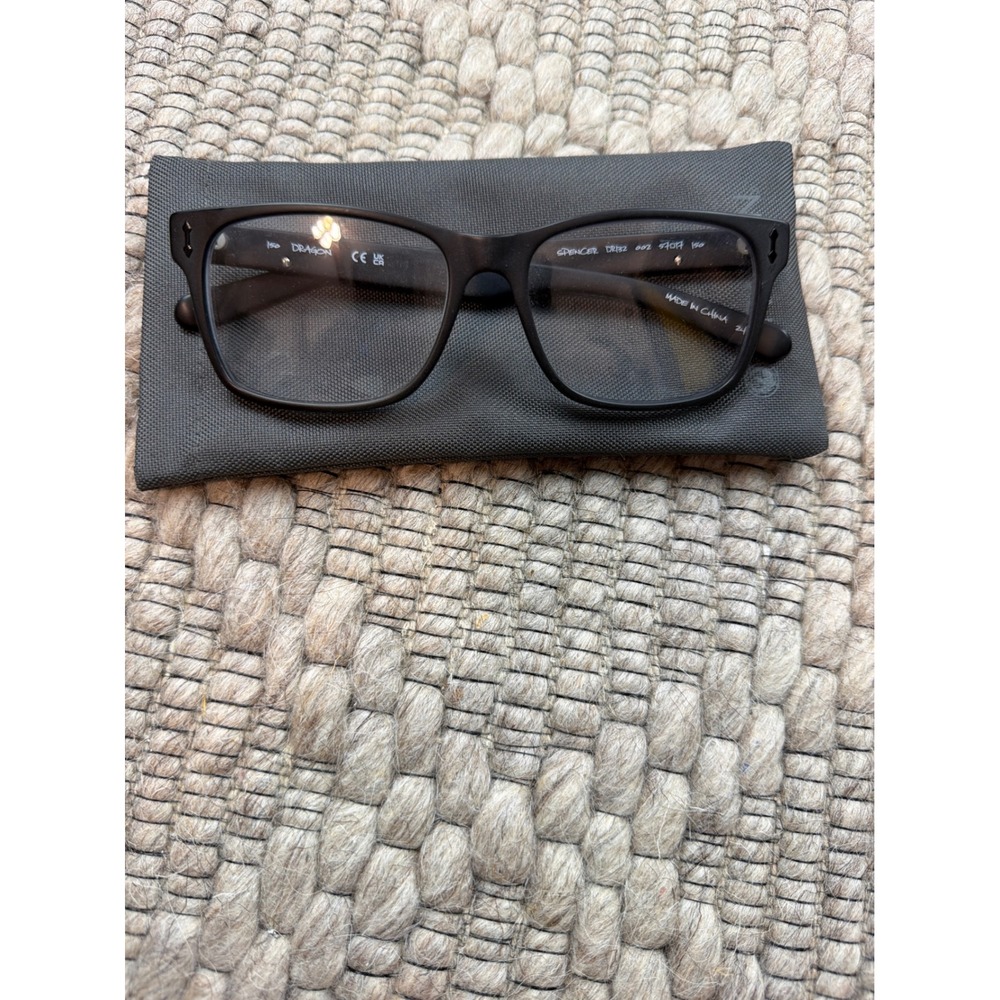 Dragon Spencer DR132 Eyeglasses Mens 57-17-150 Black Frames Only 002